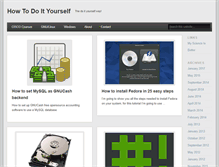 Tablet Screenshot of howtodoityourself.org